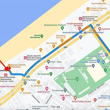 Vakantieverblijf Monopole Apartamento Ostende